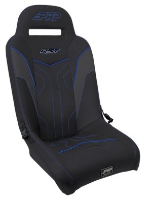 Polaris RZR PRO XP4 Suspension Seat - Rear - PRP Seats - RST - Black/Blue - `20-`23